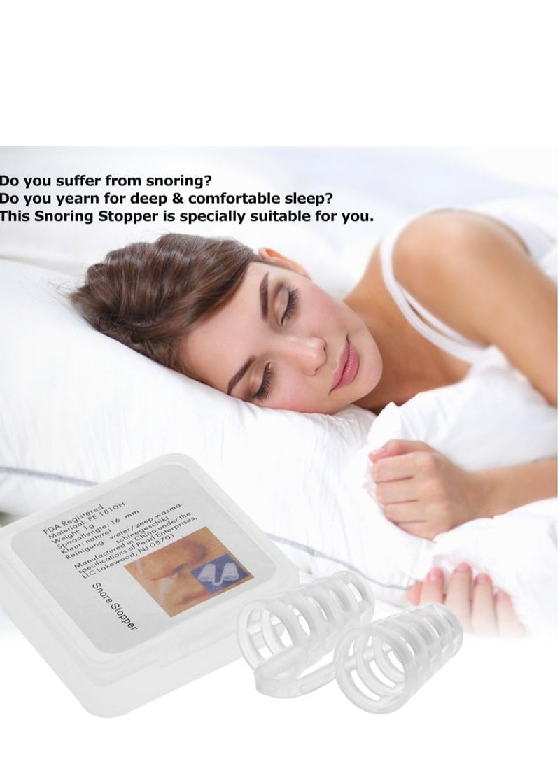 Plan A Sleep Aid Device for Anti Snoring & Improve Breathing – Prevent Snoring and Relieve Nasal Congestion, Helping a Peaceful Sleep, Effective Therapy Tool to Open Airway and Reduce Sleep Disorders  - Image 4