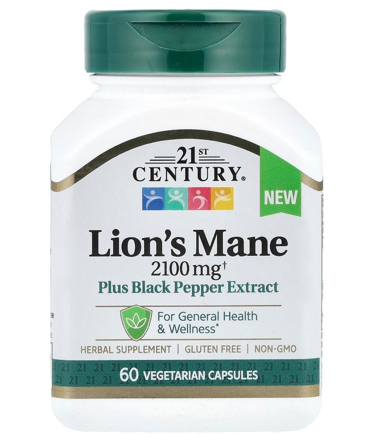 Lion's Mane 2100 mg 60 Vegetarian Capsules