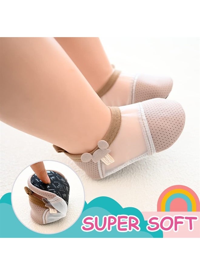 GUUMOR - Baby Toddler Grip Socks Newborn Infant Cute Comfortable Breathable Soft Non-slip Sticky Sock - Image 1