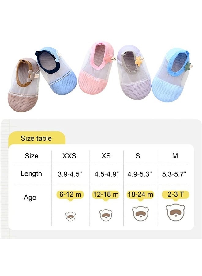 GUUMOR - Baby Toddler Grip Socks Newborn Infant Cute Comfortable Breathable Soft Non-slip Sticky Sock - Image 1