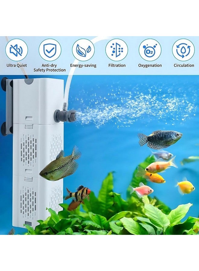 مضخة الترشيح المغمورة متعددة الوظائف من سلسلة VAYINATO® XQP (XQP-1000F | 14 واط | 1000 لتر/ساعة | حجم الخزان المناسب: خزان 2-3 أقدام) - Image 2