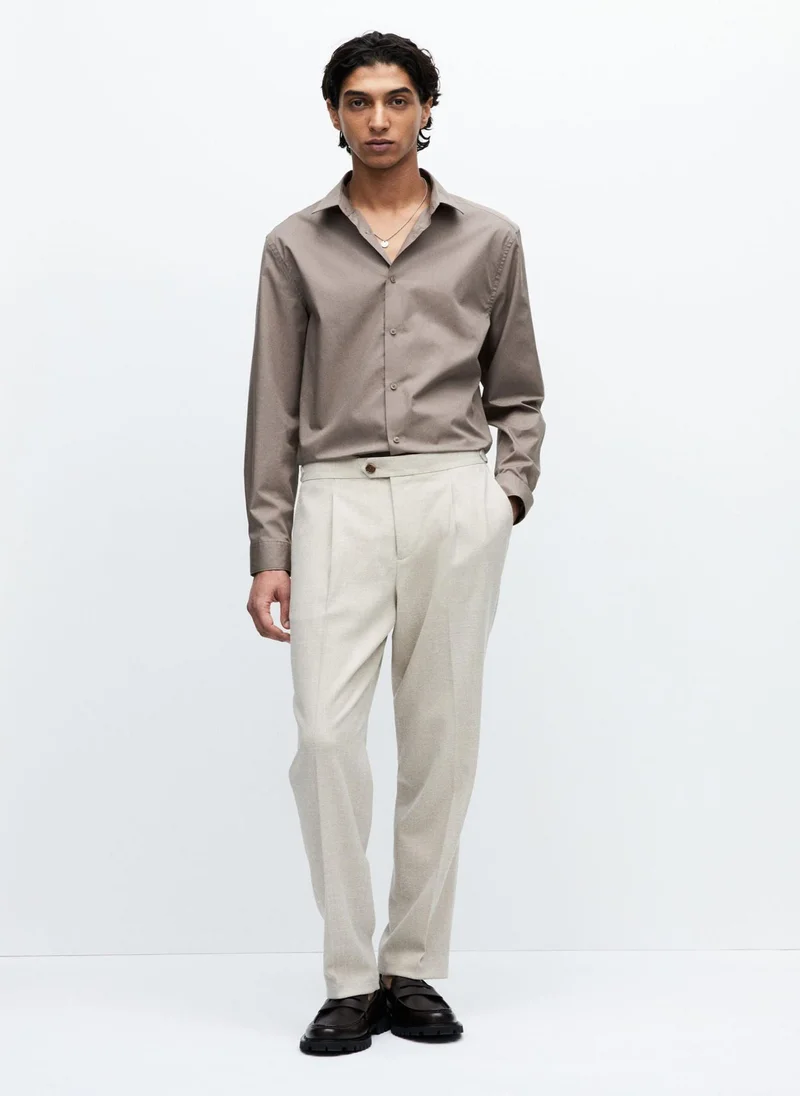 H&M Regular Fit Suit Trousers