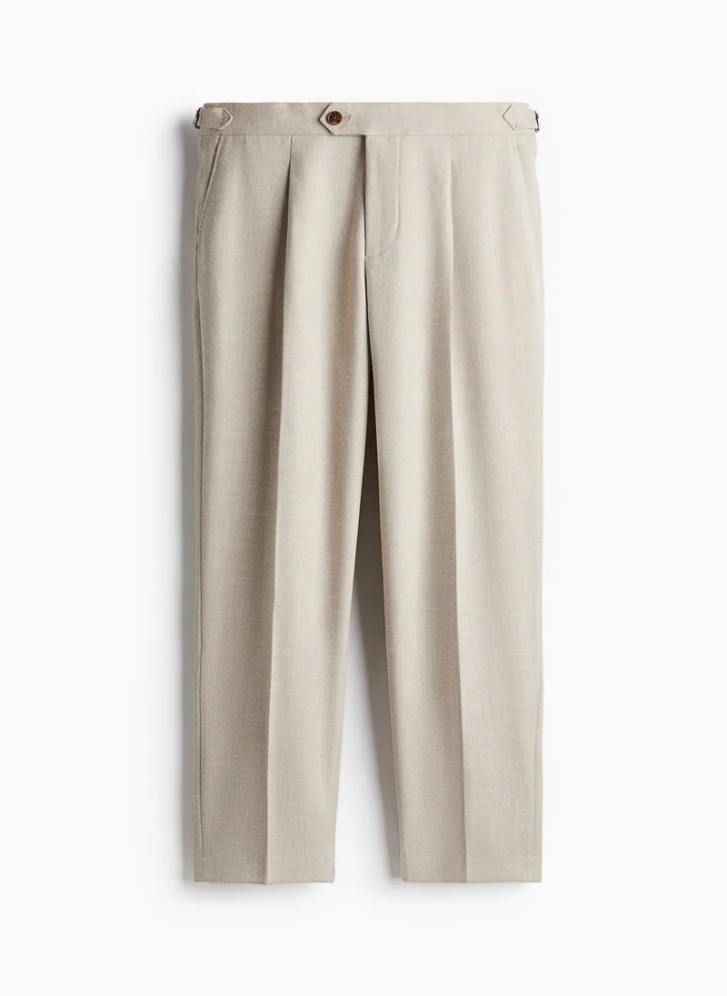 H&M Regular Fit Suit Trousers