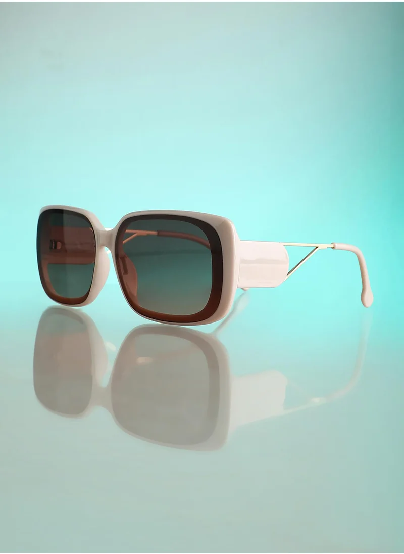 صوص هاوت Chunky Rectangular Sunglasses