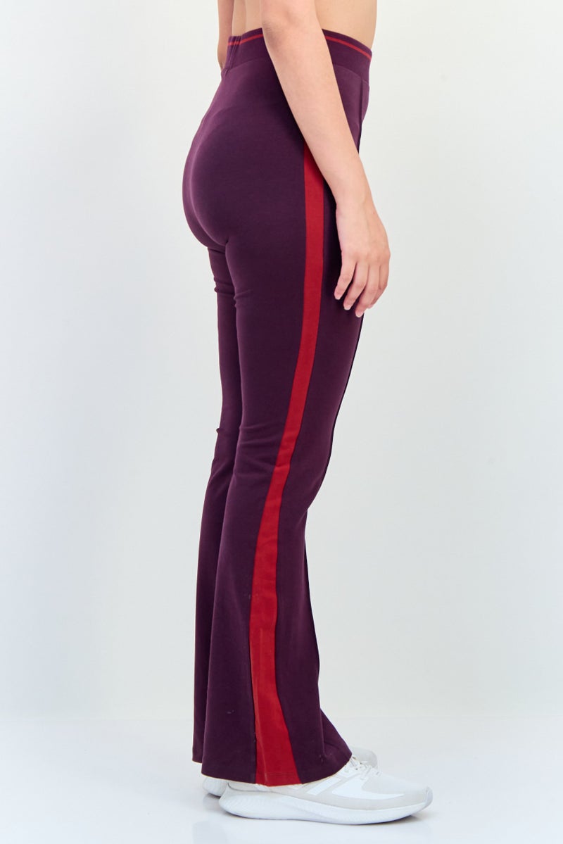 PUMA Women Sportwear Fit Training Flared Leggings, Purple  - Image 2