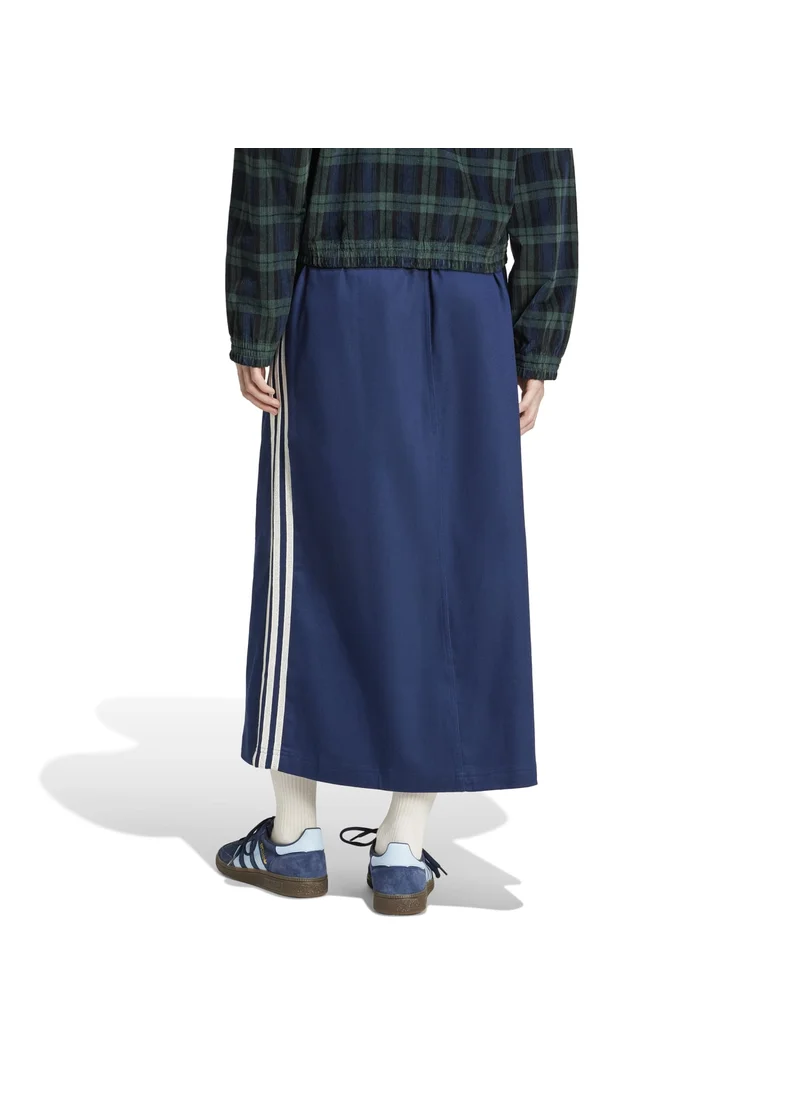 اديداس adidas MIDI SKIRT Blue Originals Women SKIRTS / DRESSES