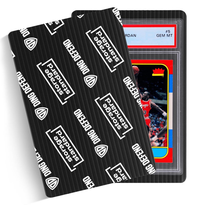 Storage Standard Ding Defend 4x6 Black Trading Card Shipping Protector 110 Pack - Sports Card Protectors Hard Plastic w/Rounded Corners, Hobby Shipping Shield for Graded Cards, Slabs, Top Loaders - Image 2