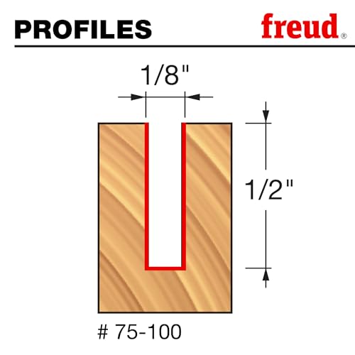 Freud 75-100: 1/8" (Dia.) Up Spiral Bit with 1/4" Shank - Image 2