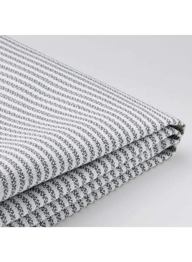 erorex Cover for footstool, Klovsta grey/white - Image 1