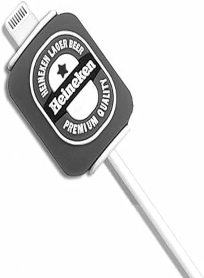 OR Heineken Drink Bite Cable Protector For Your Charging Cord