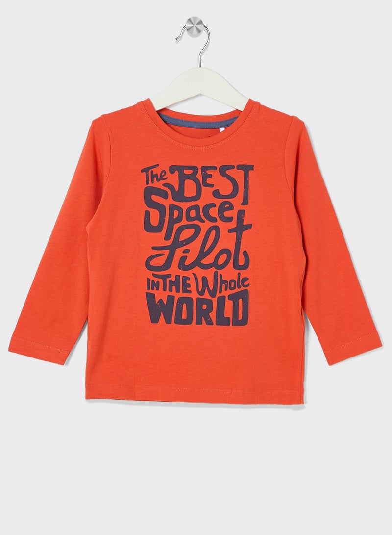 NAME IT Infant Slogan T-Shirt  - Image 1