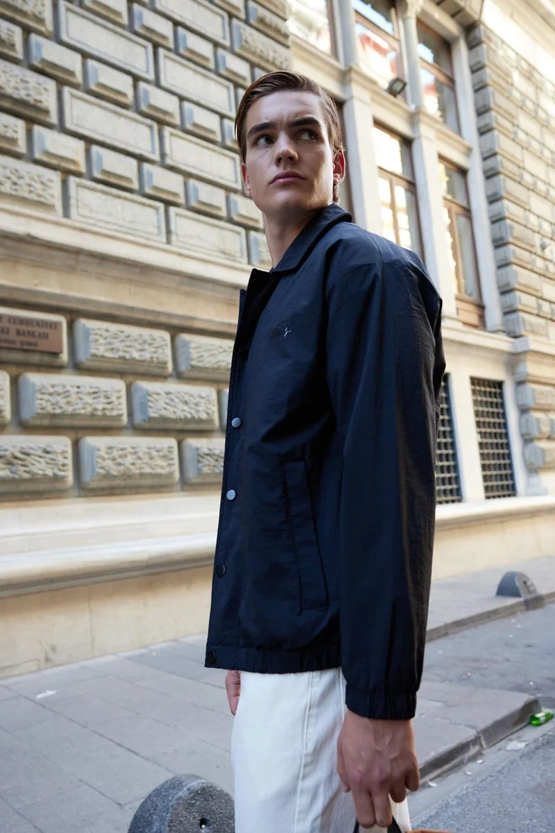 Danger Danger Regular Fit Button Front Jacket