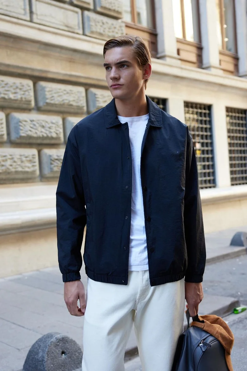 Danger Danger Regular Fit Button Front Jacket
