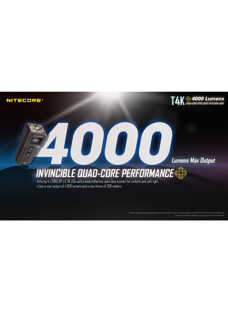 نايت كور Nitecore T4K Flashlight - Image 3