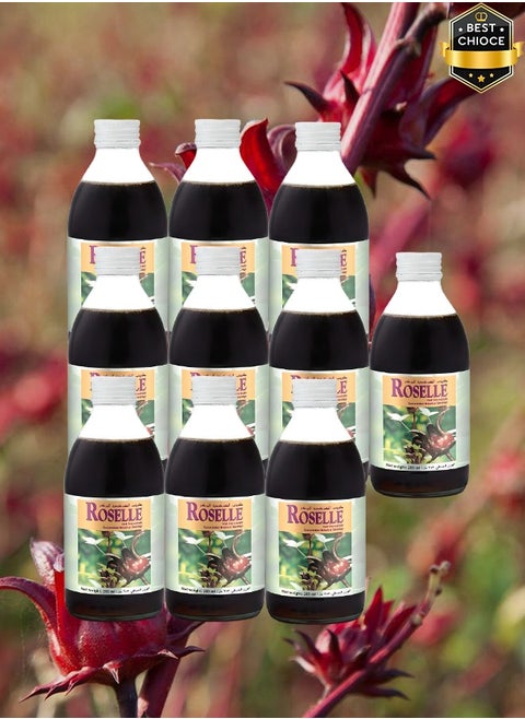 10 Pieces DXN Roselle Refreshing Antioxidant Juice 285ml