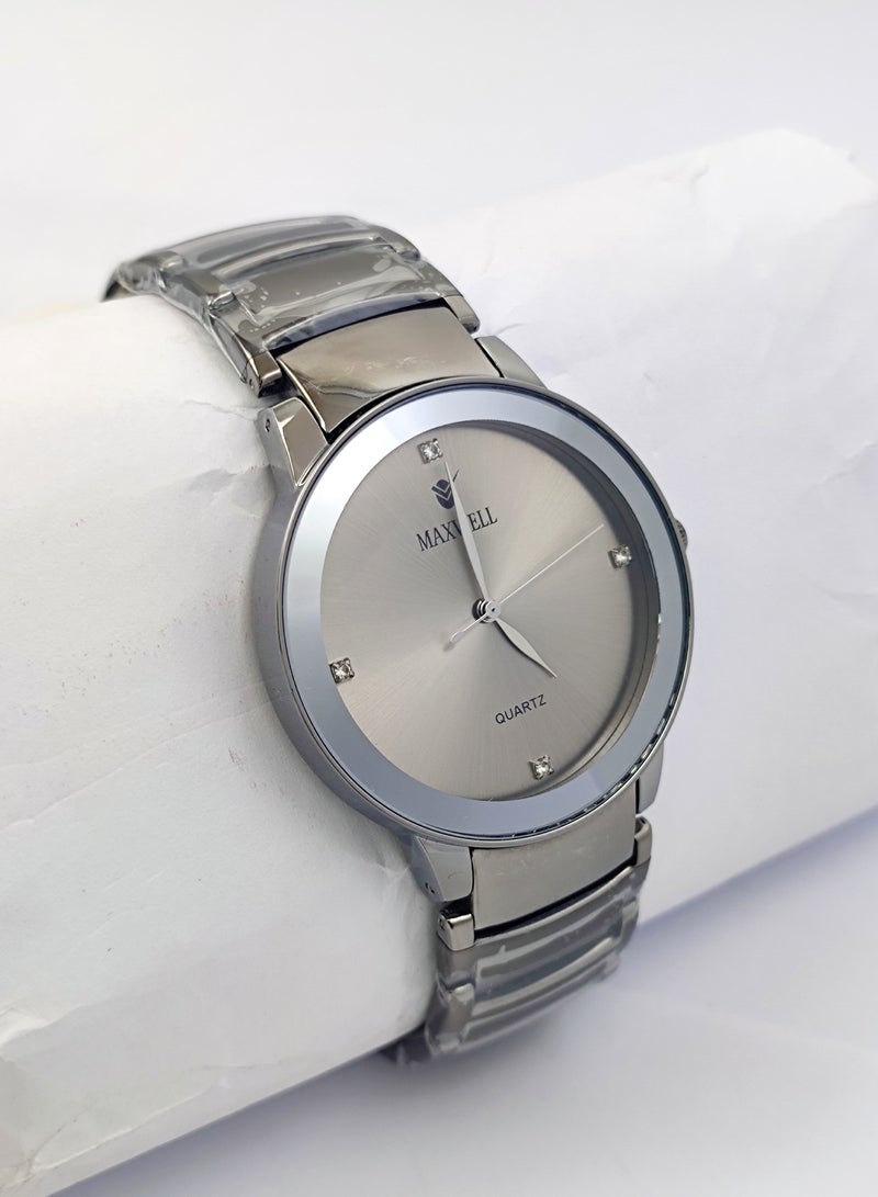 ماكسويل ساعة ماكسويل سيرميك الاصليه مكينه يابانيه ضد الماء والصدا وزجاج ضد الخدش