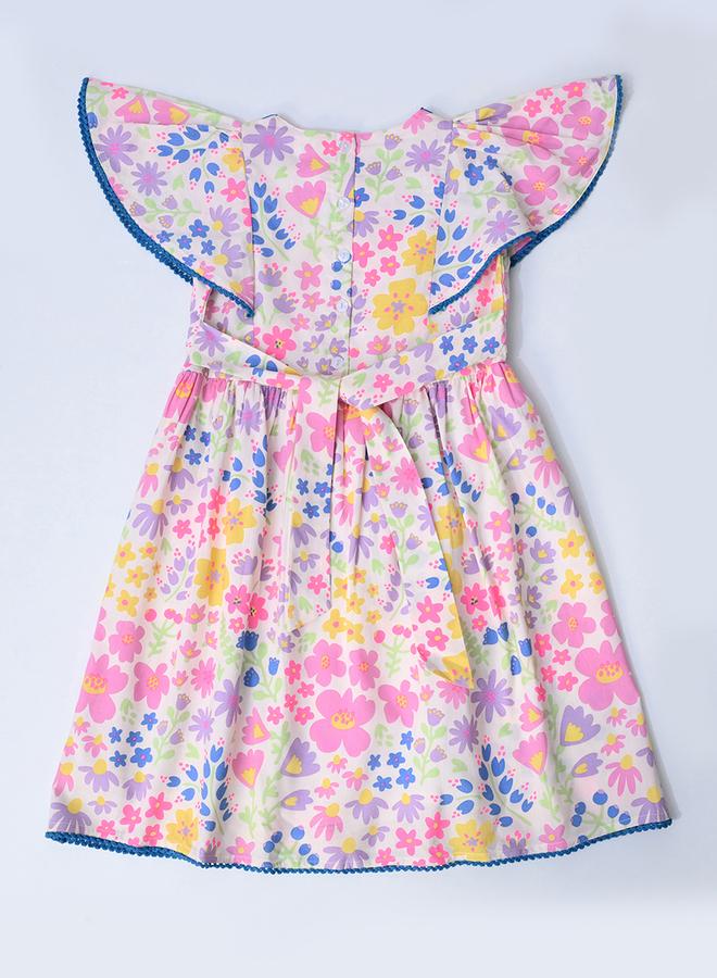 بيلا مودا فستان مورد بكشكش - Image 3