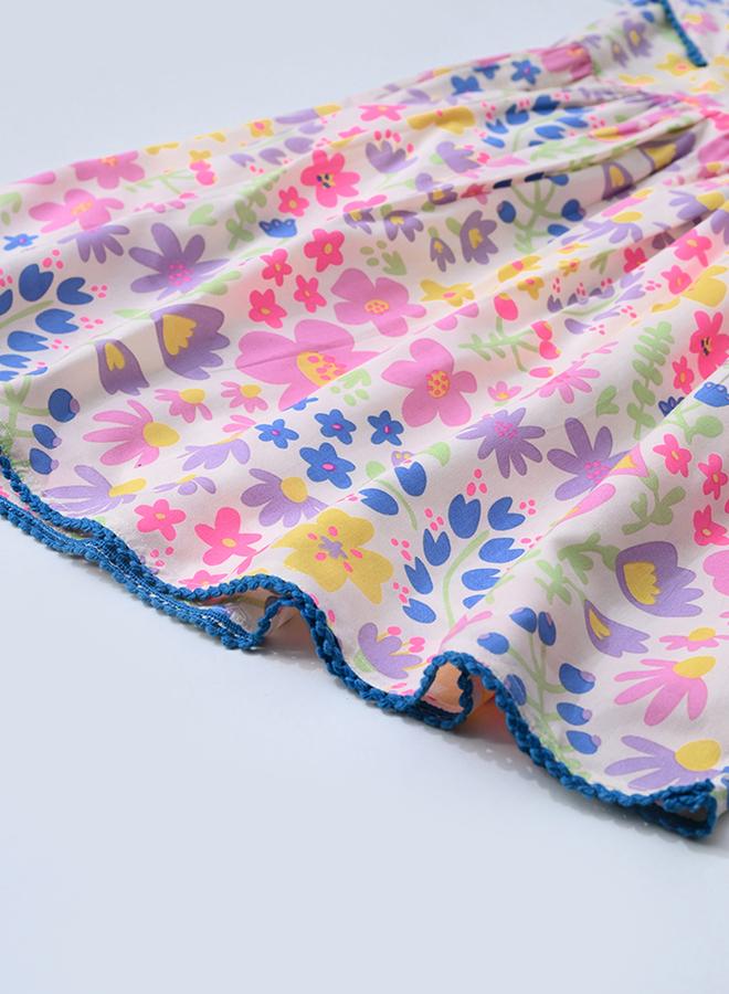 بيلا مودا فستان مورد بكشكش - Image 5