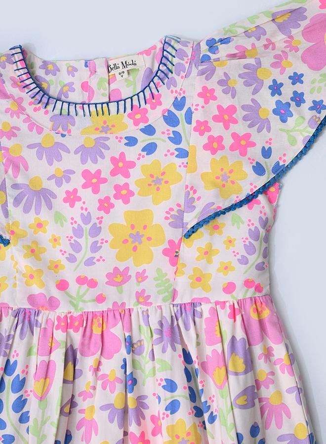 بيلا مودا فستان مورد بكشكش - Image 4