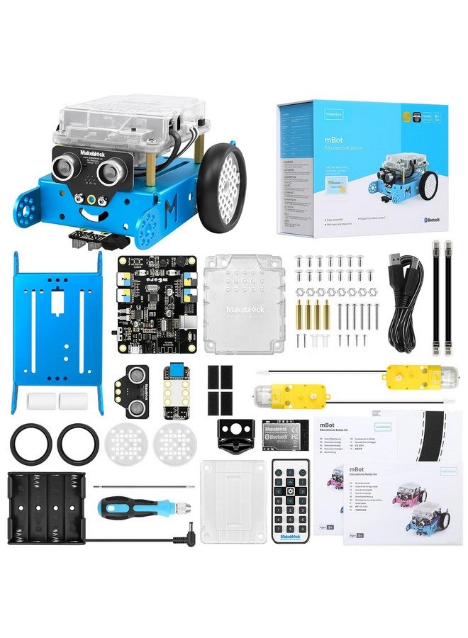 Makeblock mBot Robot Kit, Robotics for Kids Ages 8-12 Learn to Code with Scratch & Arduino, STEM Toys Science Kits for Kids Age 8-12 Boys and Girls Age 8+ - Image 1