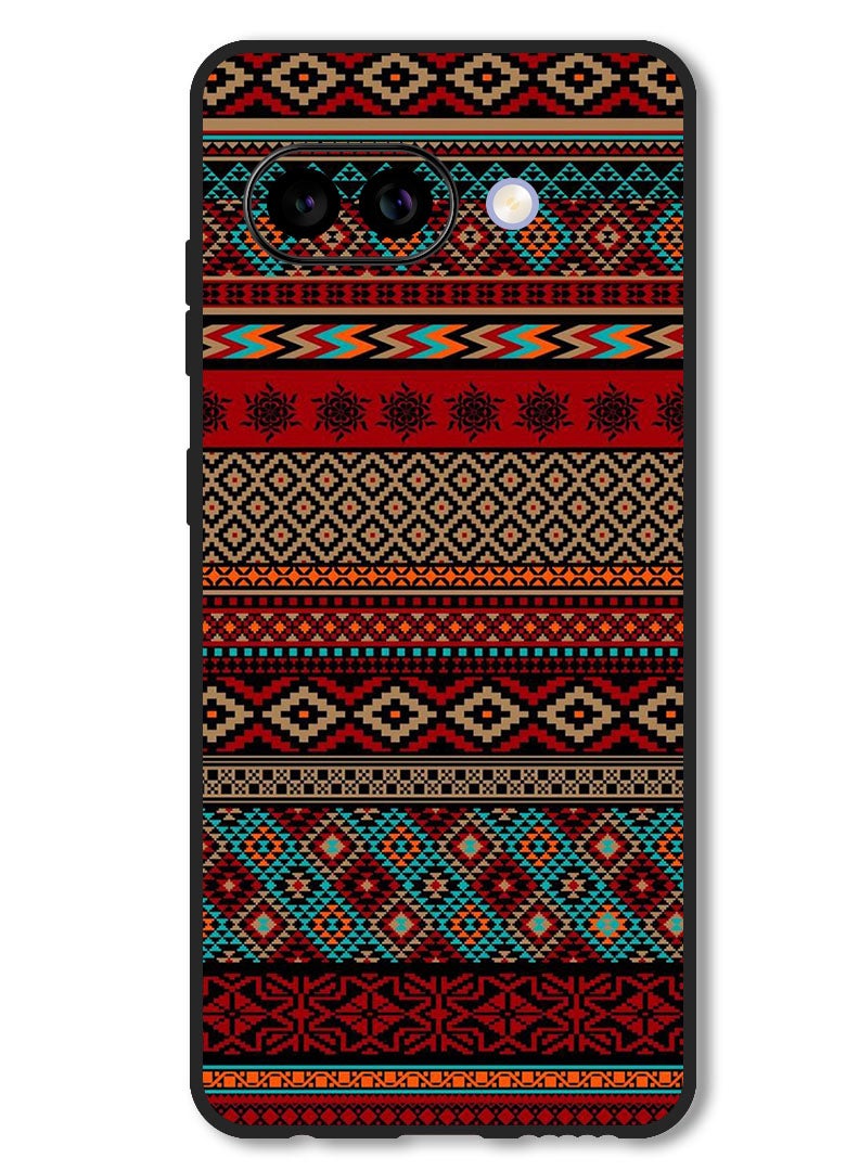 Theodor Case Compatible with Google Pixel 9A Protection Shockproof Bumper Cover Patterns - Image 1