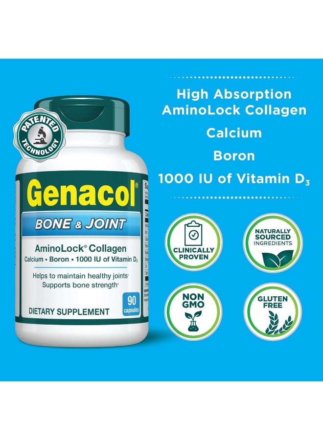 Genacol Bone Health and Joint Support Supplement for Women and Men (90 Cap) - Image 2