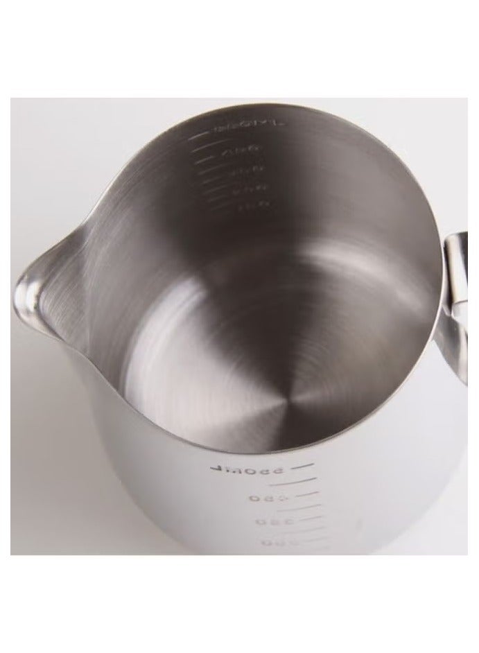 إيه دبليو كوب قهوة من الستانلس ستيل لصنع رغوة للحليب فضي 550 مل - Image 2