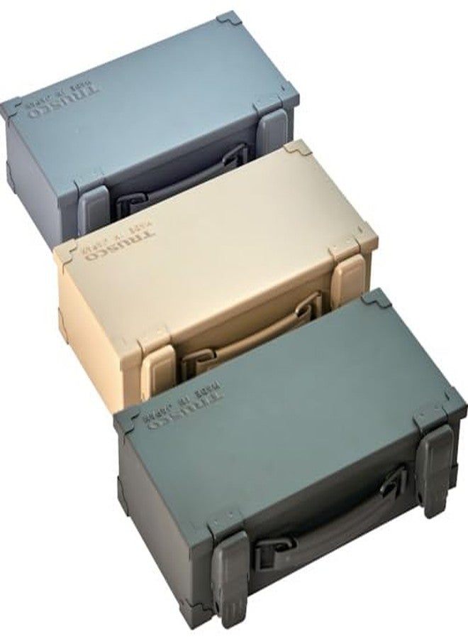 Trusco Nakayama CT-260-DG Trunk Tool Box, Arsenal Gray, W270xD145xH70 - Image 4