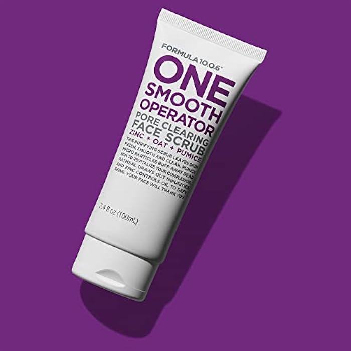 Formula 10.0.6 One Smooth Operator (3.4 Fl. Oz.) Pore Clearing Face Scrub that Leaves Skin Fresh, Smooth & Clear -Vegan, Paraben-Free & Cruelty-Free - Image 2