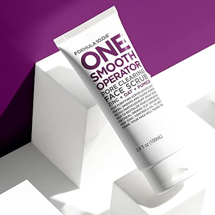 Formula 10.0.6 One Smooth Operator (3.4 Fl. Oz.) Pore Clearing Face Scrub that Leaves Skin Fresh, Smooth & Clear -Vegan, Paraben-Free & Cruelty-Free - Image 3