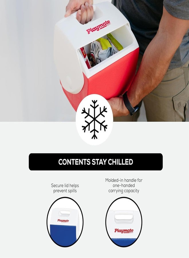 آي جلو صندوق تبريد إيغلو بلايميت بال، سعة 6.6 لتر، أزرق/أبيض - Image 3