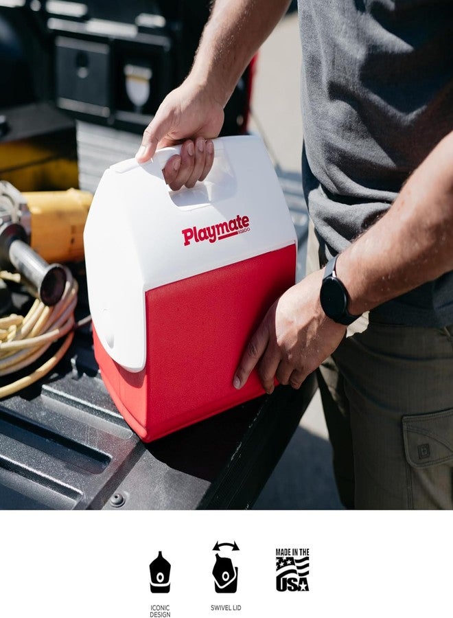 آي جلو صندوق تبريد إيغلو بلايميت بال، سعة 6.6 لتر، أزرق/أبيض - Image 5