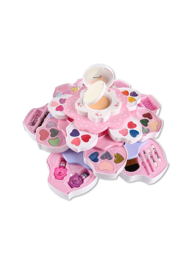 مجموعة مستحضرات تجميل محاكاة مستحضرات تجميل للأطفال صندوق مكياج زهرة الكرز ألعاب الأميرة بيت اللعب ألعاب المكياج - اللون: سيارة مكياج للأطفال 68801 - Image 4