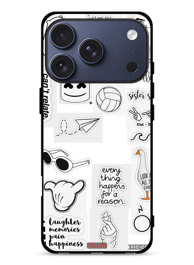 Tolwak Apple iPhone 17 Pro Protective Case Cover Can Not Relate - Image 1