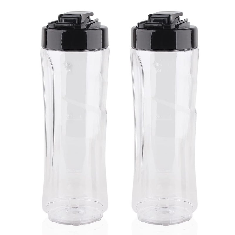 Veterger Replacement Parts 2 pack 20oz Sport BottleCompatible with Oster MyBlend Blenders