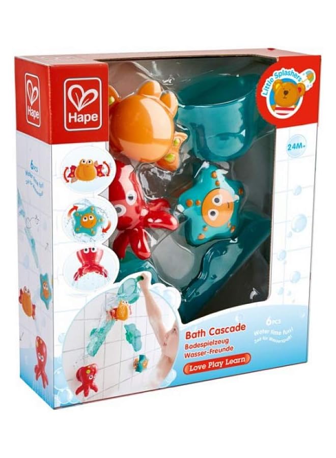 Hape E0215 Ocean Cascade Water Fall Bath Toy