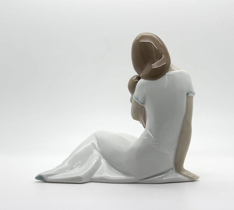 NAO Light of My Days Girl Porcelain Mother Figure - Image 4