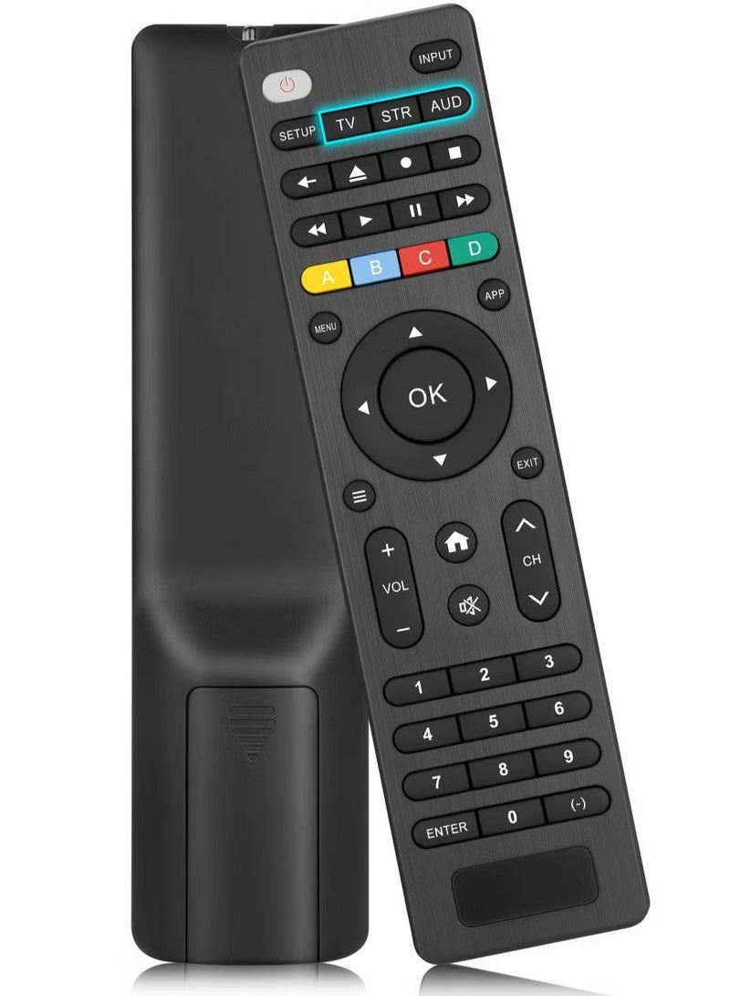 Anmi Anmi Universal TV Remote Control Compatible with Samsung/LG/Vizio/TCL/Hisense/Sony/Philips/Sharp and More Brand Smart TVs,Streaming Players,Sound Bar Audio and DVD/Bluray Players