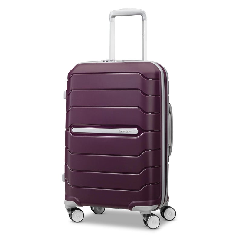 Samsonite Freeform Hardside Carry-On Luggage with Spinner Wheels - Hardshell Suitcase - TSA, Airline-Approved - Expandable Hard Shell, Smooth Rolling Wheels for Lightweight Travel - Amethyst Purple - Image 1