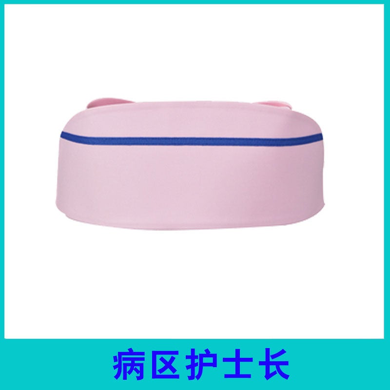 High-Grade Nurse Cap Women'S White Thick Dovetail Cap Blue Pink Health School Hospital Nurse Cap Custom-Made - Image 1