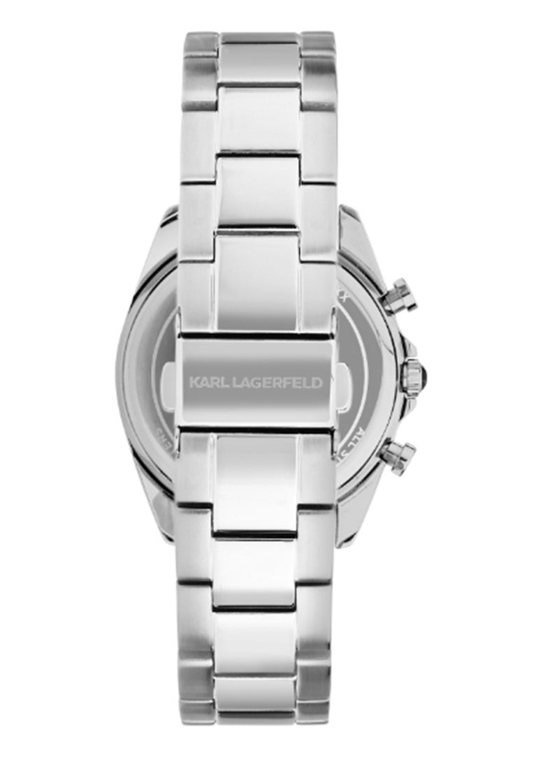 Karl Lagerfeld Women's 38MM Black, Sunray Dial Stainless Steel Watch - R0553101504 - Image 3