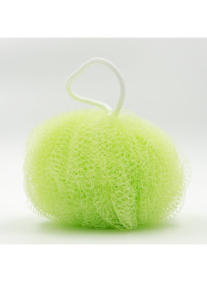 FLEUR Zeca Fleur Massage Net Sponge Apple -Scented | Refreshing Bath Sponge for Daily Cleansing - Image 3