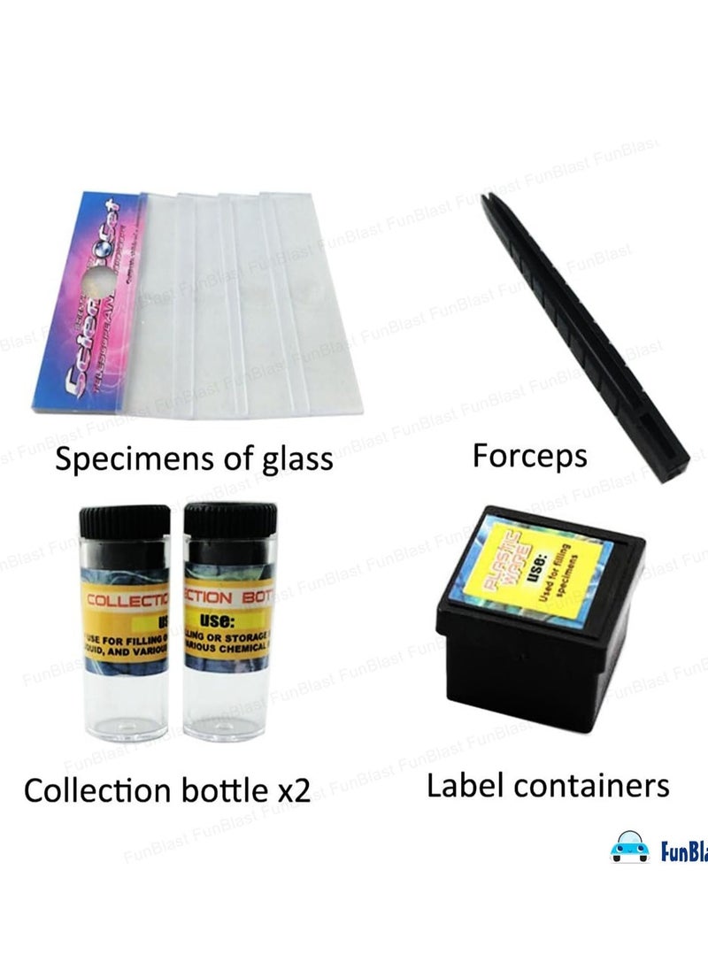 Science Microscope Kids Science Microscope Educational Toy – STEM Learning Kit with Accessories | 100x, 400x, 1200x Zoom  - Image 2