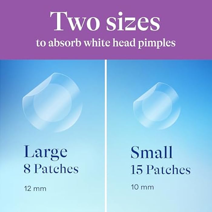 Differin Power Patches for White Head Pimples, Hydrocolloid Patches formulated with Zinc Hyaluronate and Niacinamide, 4-in-1 Hydrotech™ Formula, Helps Absorb Impurities and Restore Skin, 23 ct - Image 4