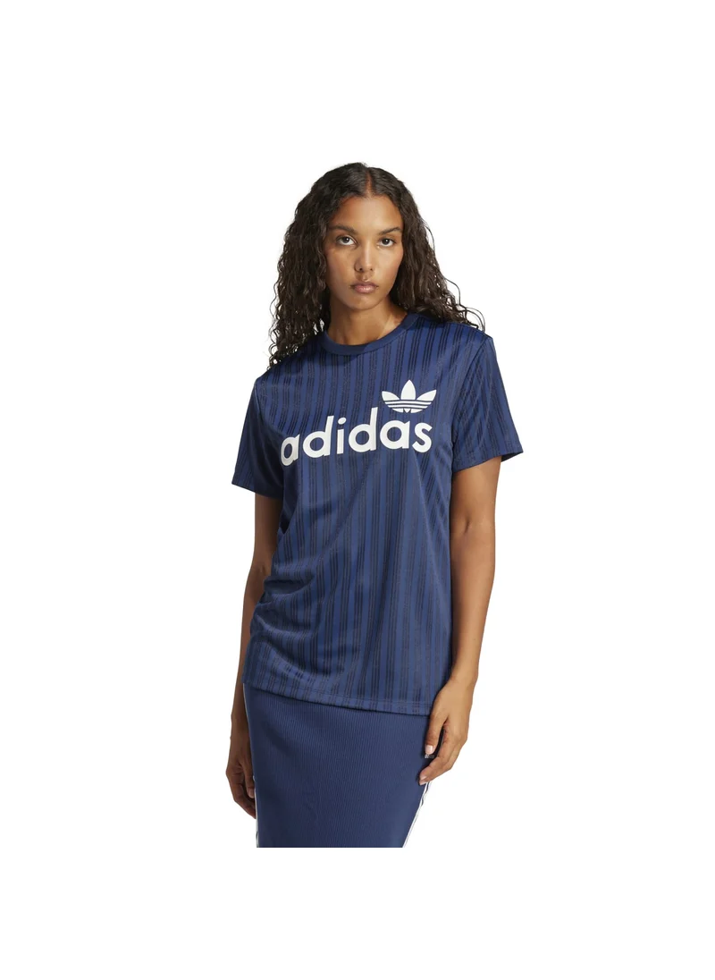 اديداس adidas GRAPHIC BF TEE Blue Originals Women T-SHIRTS
