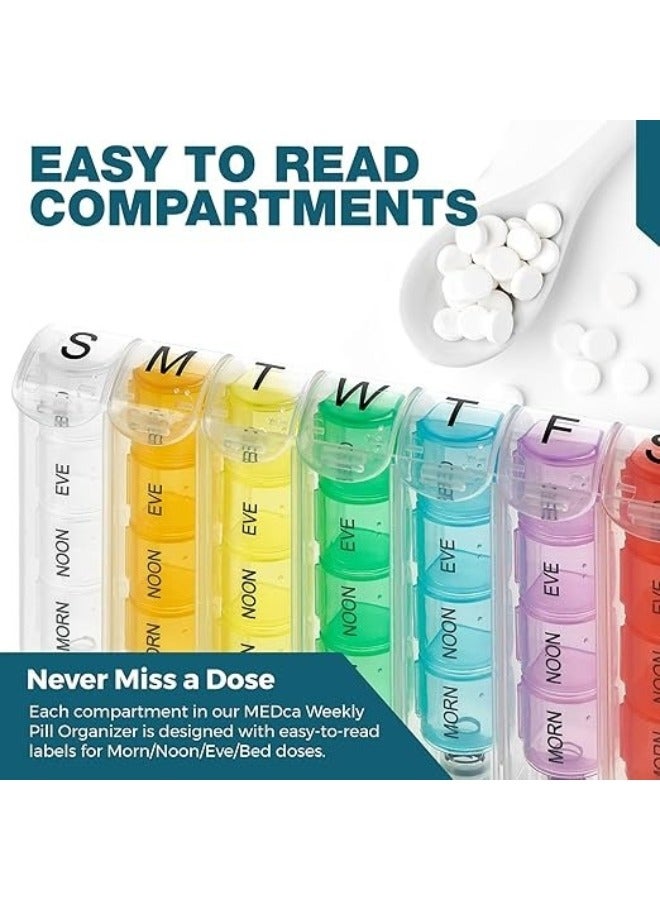 7 Day Pill Organizer Multicolour - Image 4
