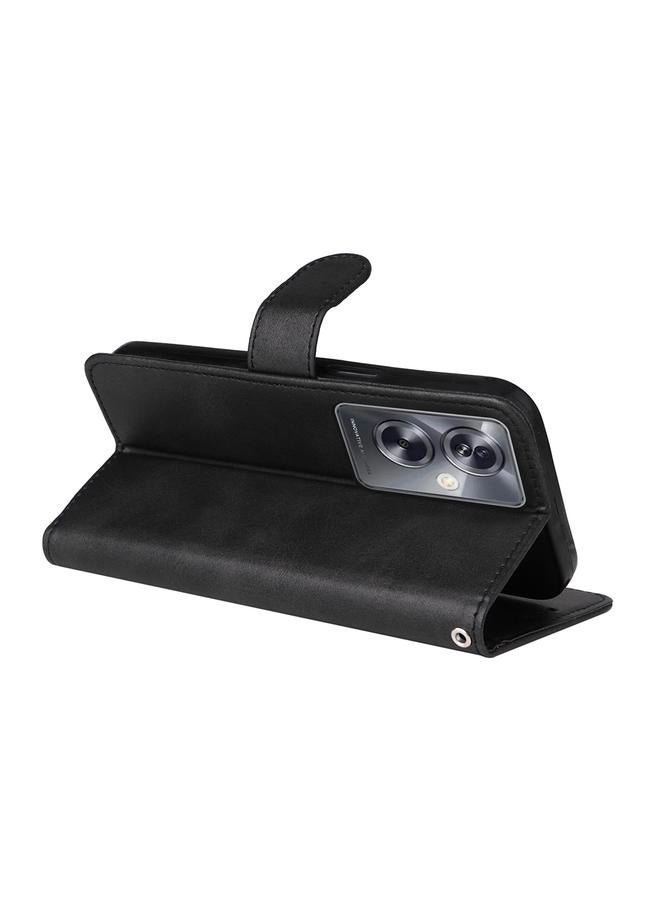 إيروريكس جراب هاتف OPPO A79 5G من الجلد الكلاسيكي بتصميم عجل قابل للطي - Image 5