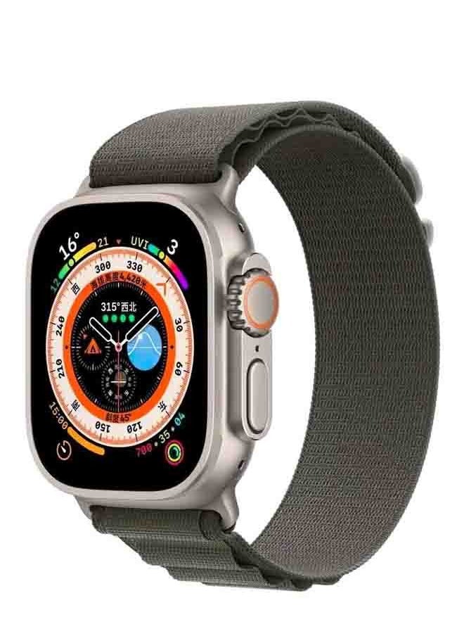PROVENGE - Replacement Alpine Loop Band Designed For Apple Watch Band 38mm/40mm/41mm Nylon Woven Sport Strap Compatible with iWatch Series 8/7/SE/6/5/4/3/2/1 Adjustable Strap Green - Image 1