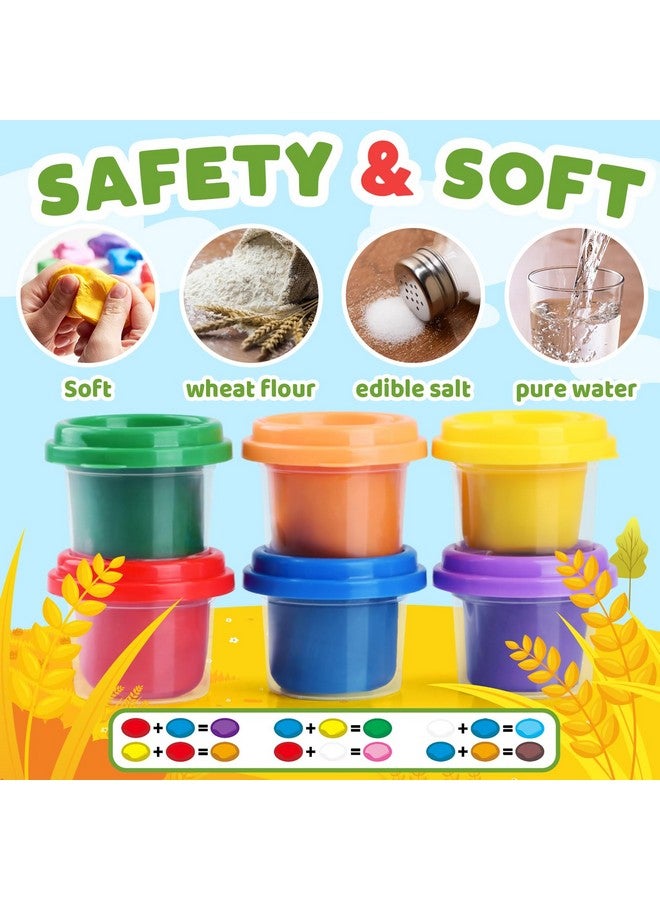 PLAY Farm Animals Clay Sets for Kids Ages 4-8, Color Dough Kit with Animal Molds, Non-Toxic & Safe Toys Gifts for Boys Girls 4-6 - Image 5