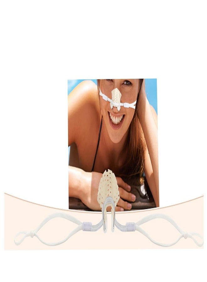 CMRCOYO Swimming Nose Clip Swim Nose Plugs with Soft Silicone Gel nose plugs for swimming Adults(One piece set) - Image 1